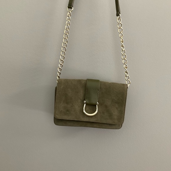 Talbot's Suede Leather NWOT Small Crossbody. - Picture 5 of 12